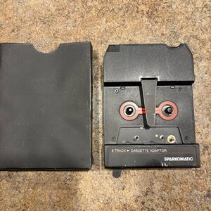 Vintage Sparkomatic 8-Track to Cassette Tape Player Adaptor SCA10 Stereo Audio